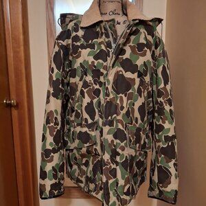 Vintage Cabela's Camo Hunting Coat Men's Large